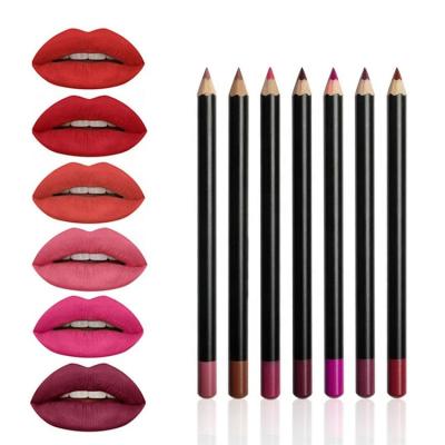 China Wholesale Custom Waterproof Cosmetic Lip Liner Private Label Private Label Lip Liner Pencil for sale