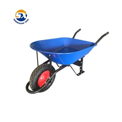 China South America Hot Selling 80L Multi Purpose Construction Steel Wheelbarrow for sale