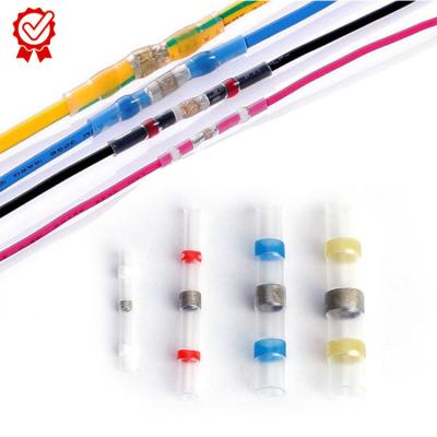 China Waterproof Heat Shrink Butt Connectors 65pcs Case Heat Shrink Butt Connectors Solder Joint Wire Connectors for sale