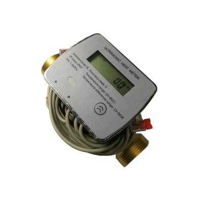 China M-BUS15mm-40mm High Precision Low Power Brass High Quality Ultrasonic Heat Meter for sale