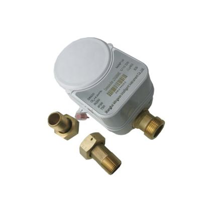 China R250 DN20mm Household Valve Control Ultrasonic Water Meter, Smart Water Flow Meter, Brass Water Meter 15MM-25MM for sale