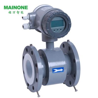 China High quality electromagnetic flowmeter with MBUS output RS485 communication LED display DN15-DN2000 for sale