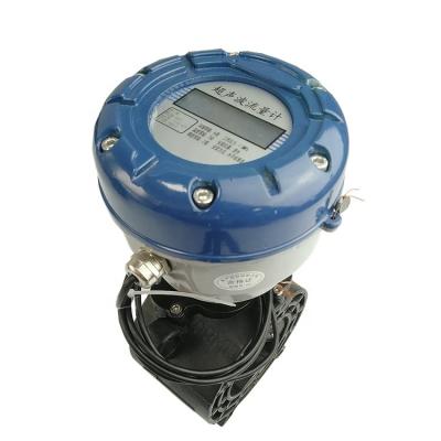 China Plastic Sewage Water Flow Meter Digital Ultrasonic Flow Meter dn65-dn80 for sale