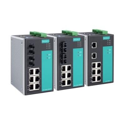 China Moxa EDS-508A Efficiënte 8-poort laag 2 beheerde schakelaars beheerde Ethernet-schakelaars Moxa EDS-508A-serie schakelaar Te koop