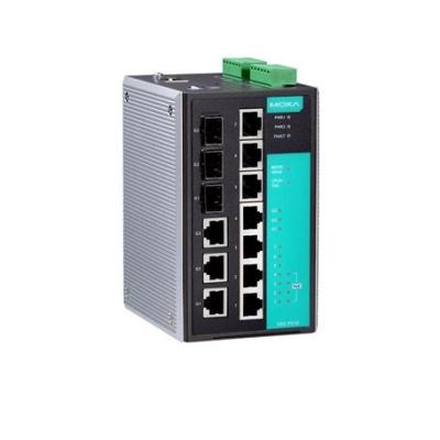 China Layer 2 Managed Switches 7+3G-port Moxa EDS-P510 Series switch / 8+2G-port Gigabit PoE+  Moxa EDS-P510A Series switch for sale