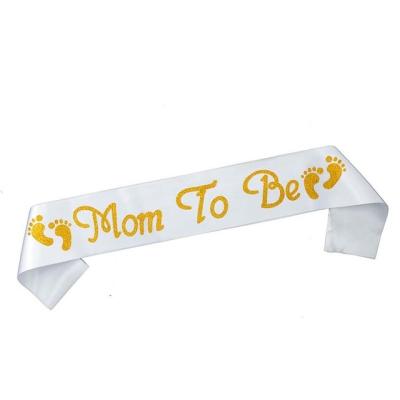 China pregnancy announcement favor & gender reveal party supplies mom to be sash boy or girl baby shower gender reveal party supplies women pregnancy announcement favor gifts for sale