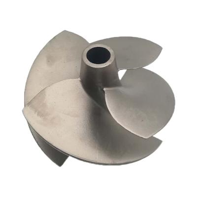 China Marine Accessories OEM High Quality Stainless Steel Jet SKI Impeller Precision Lost Wax Precision Casting for sale