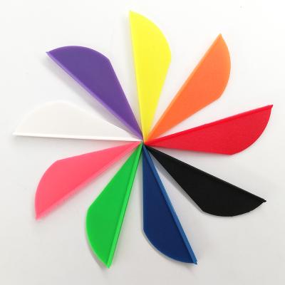 China Hunting Shooting Target Practice LOGO Arrow Vanes Fletches Feather Customized Fletching For Fiberglass/Carbon Arrows Shaft Compound Recurve Bow Hunting Archery for sale