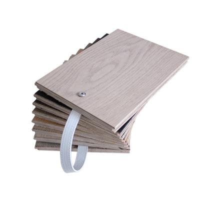 China Customized Modern PVC Floor Sample Board Accessories Vinyl Flooring Strap Set Sample for sale