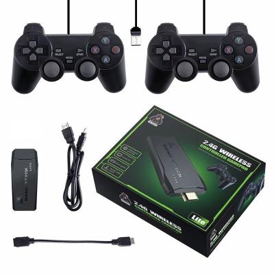 China Gaming Stick 4K 10000 Controller Players M8 2.4G TV Support Dual Handheld 2.4G Retro Video Game Wireless Games 64GB For PS1/GBA for sale