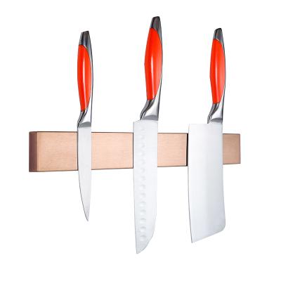 China Kitchen Stainless Steel Knife Holder Bar Knife Stand Magnetic Block Viable Magnetic Knife Holder For Wall for sale