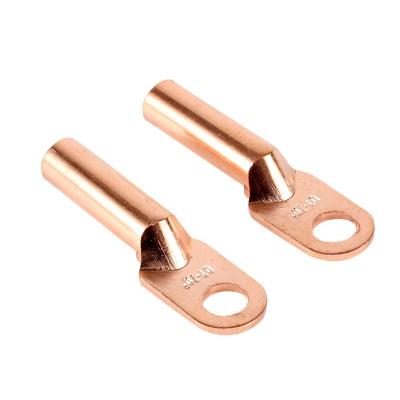 China Pure copper ring cable lugs types Cable lug cable connector cable joint Electrical Equipment Pure Copper for sale