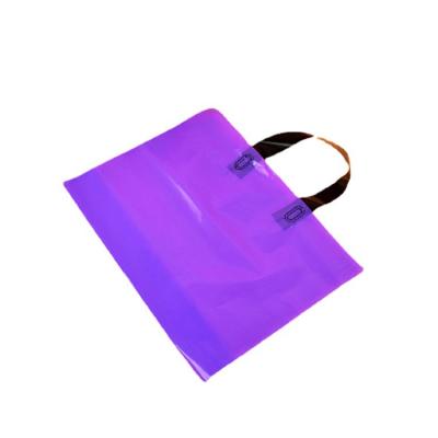 China Disposable Custom Color Logo Size Compostable Biodegradable Handle Shopping Plastic Bags With Logos for sale