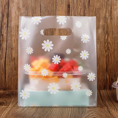 China Eco-Friendly OEM Shopping Bag Plastic Packaging Goods Disposable Clear Gift Packaging Bag Candy Cake Wrapping Bags for sale