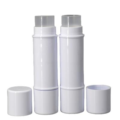 China Personal Care Factory Supply Plastic PP AS Material Round 10.8ML Twist Up Air Freshener Container Tubes Deodorant Stick for sale