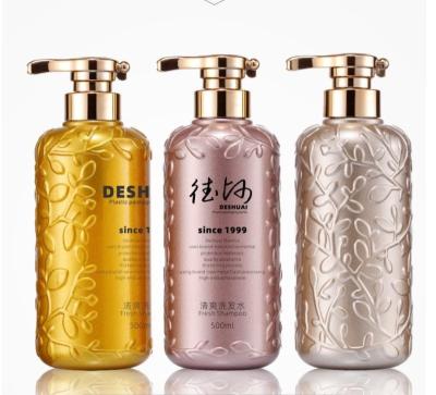 China High Quality 500ml Empty Shower Gel Pet Plastic Bottles Bottle for sale