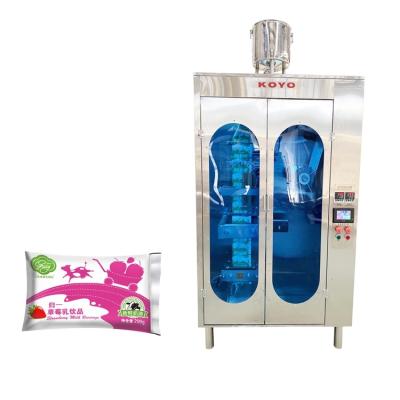 China Beverage Koyo Automatic UHT Milk Pouch Sachet Filling Machine for sale