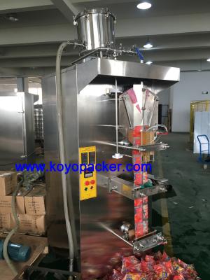 China Beverage Koyo Automatic DXD-500 Back Seal Sachet Juice Filling Machine for sale