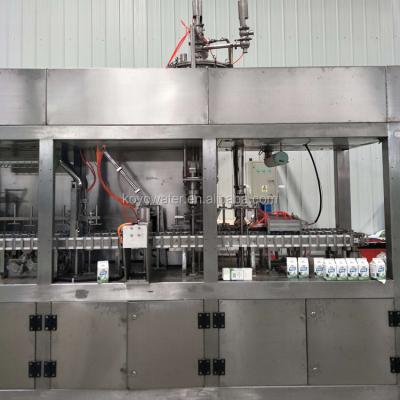 China Beverage KOYO Carton Box Packing Machine Juice Filling Machine for sale