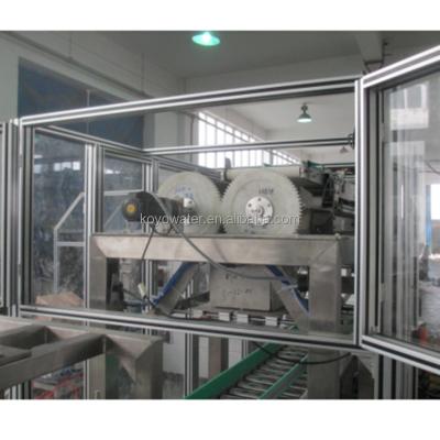 China Vertical Type Automatic Case Packer Packing Line For Press Fill Frozen Food Bag Pouch With Carton Sealer for sale