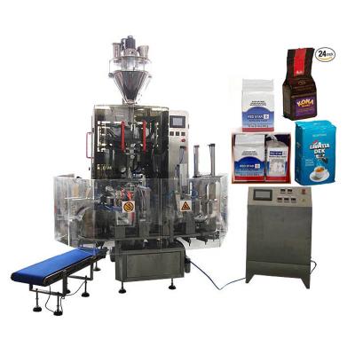 China Automatic food powder/granule vacuum and packing machine, VFFS packaging machine, coffee, beans, yeast powder. for sale