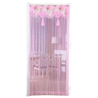 China Wholesale Modern Contracted Sheer Color Window Door Living Room Privacy Drapes Hospital Curtains for sale