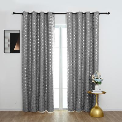 China Modern Thermal Insulated Home Curtains Living Room Bedroom Decoration Blackout Blackout Curtains For Home Drapes And Drapes for sale