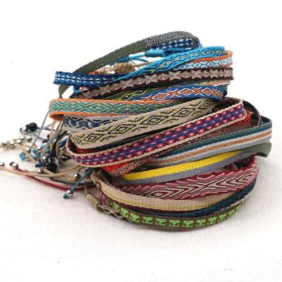 China Fashion GO2BOHO Women's Fashion Braided Rope Adjustable Rope Pulsera Friendship Cloth Handwoven Bohemian Bracelets for sale