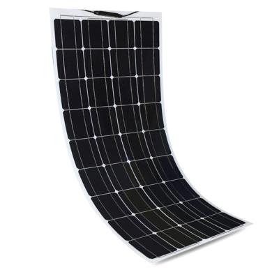 China High efficiency lightweight flexible solar panel for home and electric car 158.75mmx158.75mm for sale