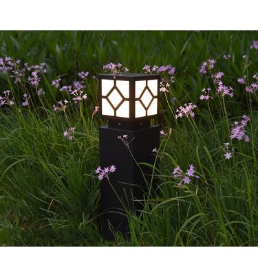 China Garden Backyard Solar Lamp LED Motion Sensor Security Lamp Solar Garden Pole Light for sale