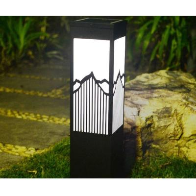 China Garden Landscape Yard Path Solar Lawn Lights Solar Panel LED Outdoor Light for sale