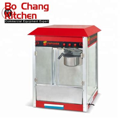 China Industrial Electric Snacks Factory Commercial Popcorn Machine And Hour Film Popping Snacks Making Machine for sale