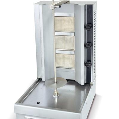 China Stainless Steel BBQ Grills High Quality Large Capacity Shawarma Machine Restaurant The Same Style Kebab Machine for sale