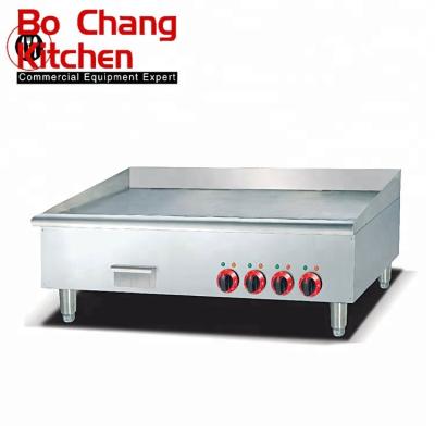 China Thermostat Controller Electric Induction Griddle Restaurant Stainless Steel 4 Uncoordinated Commercial Griddle for sale