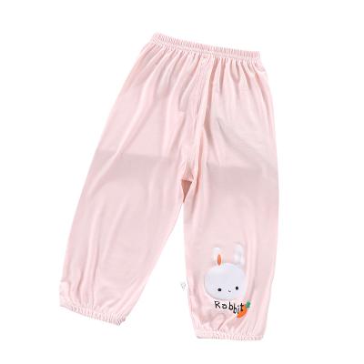 China Breathable Cotton Harem Anti Mosquito Pants Summer Boys Girls Clothing Kids Mosquito Proof Pants for sale