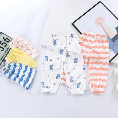 China Breathable Summer Baby Boy Girls Kids Mosquito Pants Anti - Mosquito Trousers Casual Pants for sale