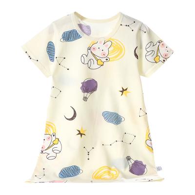 China Wholesale Breathable Cotton Cartoon Baby Pajamas Pajamas Set Children Girls Sleepwear for sale