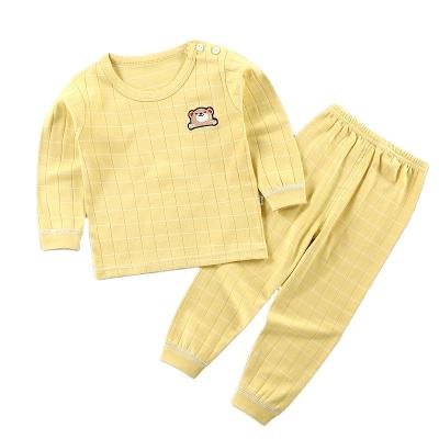 China Custom Logo Kids Clothes Sets Baby Boy Pajamas Cotton Nightgown Breathable Kids Sleepwear Pajamas Kids Pajamas Kids for sale