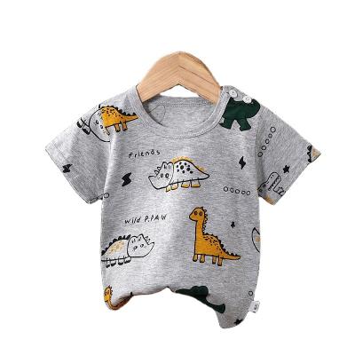 China Wholesale High Quality Printed Anti-shrink Clothing T-shirt Baby Clothes Boys T-shirt for sale