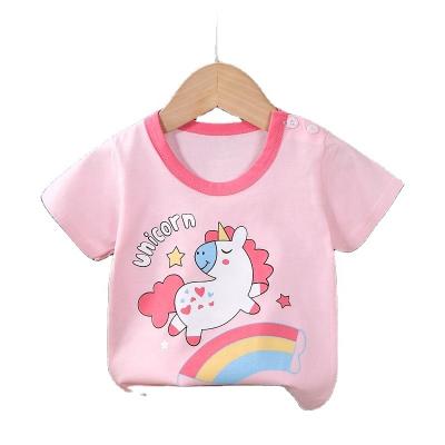 China Anti Shrink Ready To Ship Kids Apparel Boys Cotton T-Shirt For Kids With Cartoons for sale