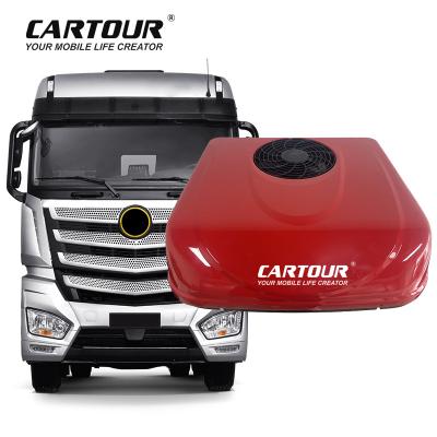 China Car Cooling Good Quality Parking Truck Air Conditioner 24V Roof Top Air Conditioner for sale