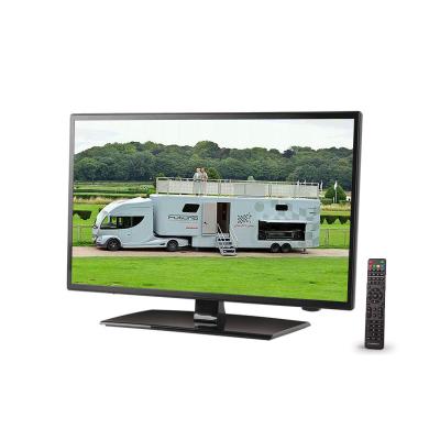 China RGB 18.5 / 21.5 /23.6 Inch 4K E-LED High Definition Full Screen Smart TV With Android 11 System For Caravan Motorhome RV DC 12V for sale