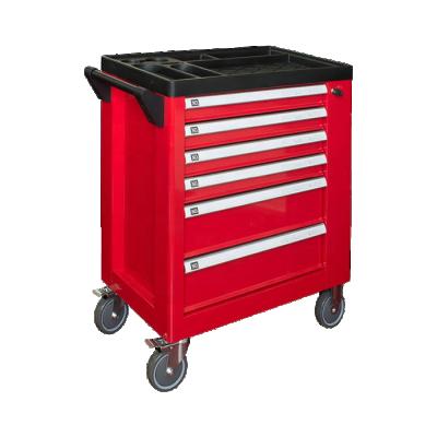 China A-1 6 Drawer Iron Storage Repair Tool Trolley Roller Cart (Without Tools) for sale