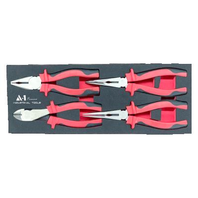 China High Quality Set of 4 Pcs Maintenance Tool A-1 Pliers (EVA) for Drawer Trolley for sale