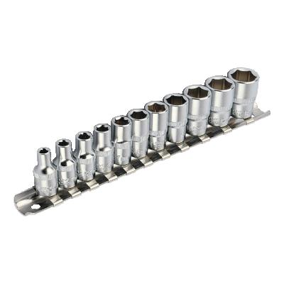 China Auto Repair SELTA Manufacturer Supplier 11 Pcs Socket Set Professional Hardware Tools for sale