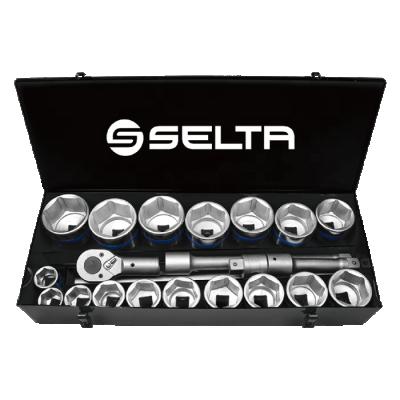 China Auto Repair SELTA 22 Pcs Socket Set Car Maintenance Kit for sale