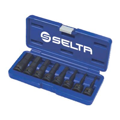 China Auto Repair SELTA High Quality 8 Pcs Impact Hex Bit Socket For Auto Repair for sale