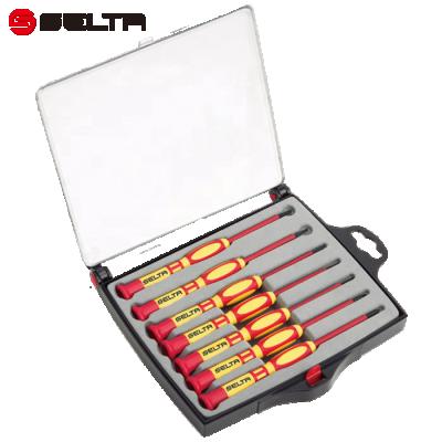 China Mechanical Precision Micro Repair SELTA Hot New Products Insulated Precision Screwdriver Set DIY Tool for sale