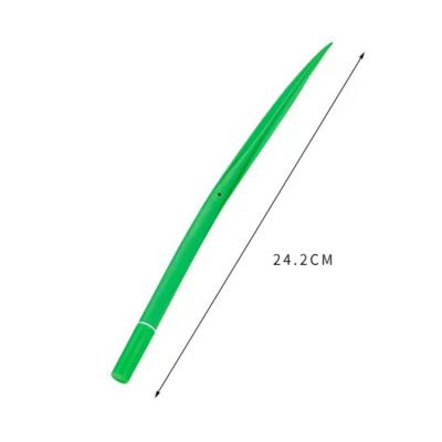 China office & Hot Sale School Pen Amazon Originality Office Stationery Silicone Leaf Shaped Ballpoint Pen Green Grass Leaf Shaped Pen for sale