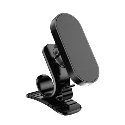 China Custom Logo Metal Phone Holder 360 Degree Car Cell Phone Magnetic Universal Flexible Magnetic Stand Holder For Phones for sale